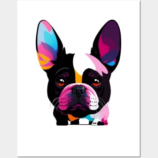 A cute French bulldog Posters and Art